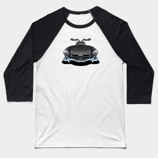 Mercedes Benz 300SL Gullwing in black Baseball T-Shirt